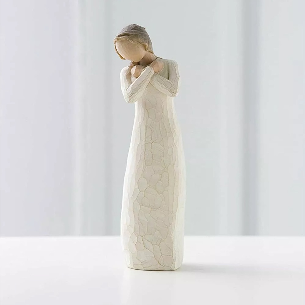 Willow Tree Healing Grace 9” Figurine Demdaco by Susan Lordi 2007 Self Love
